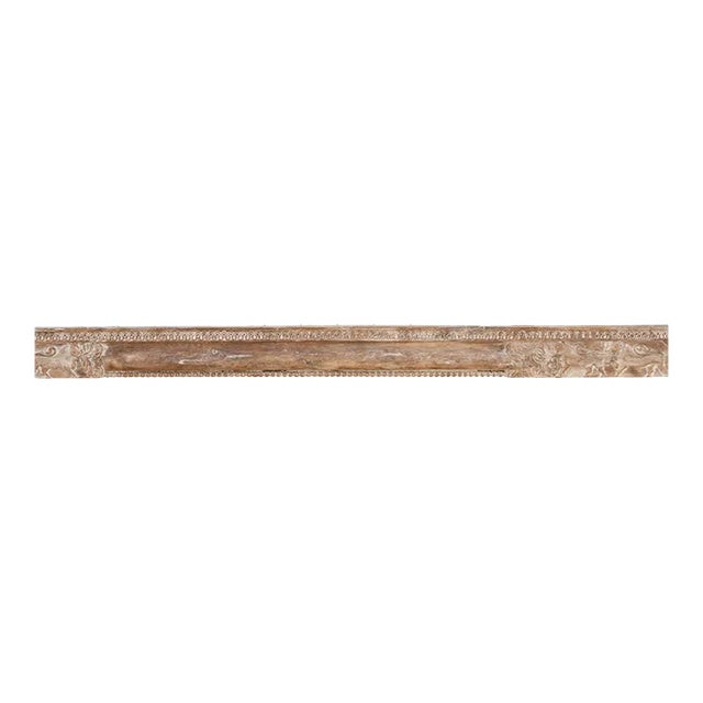 Antique 10ft Long Teak Indian Beam For Sale