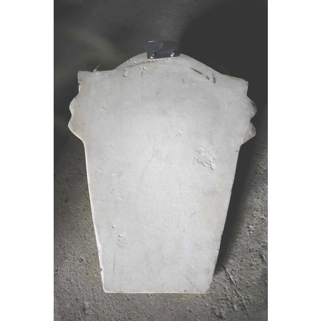 Tan Harvest Man Vintage Cold Cast Marble Resin For Sale - Image 8 of 10