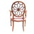 Vintage Spider Back Regency / Hepplewhite Style Chair For Sale - Image 4 of 7