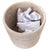 Artifacts Trading Company's hand woven waste baskets provide the perfect accent to any room in the house with a tight...