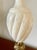 1950s lamp base in alabaster and brass in very good vintage condition E14 socket A second base is available in the shop...
