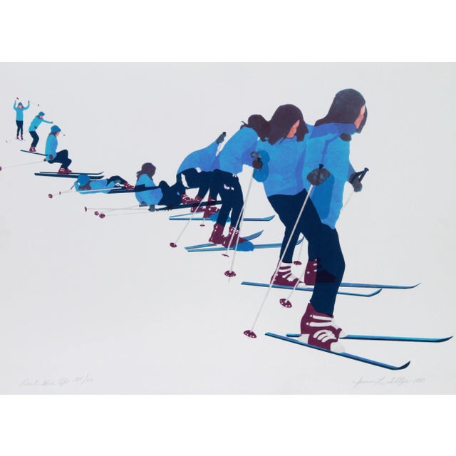 Don't Give Up, Joanne Seltzer Lithograph For Sale