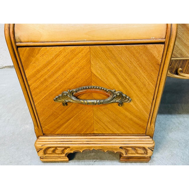 Art Deco Waterfall Style Vanity Chairish