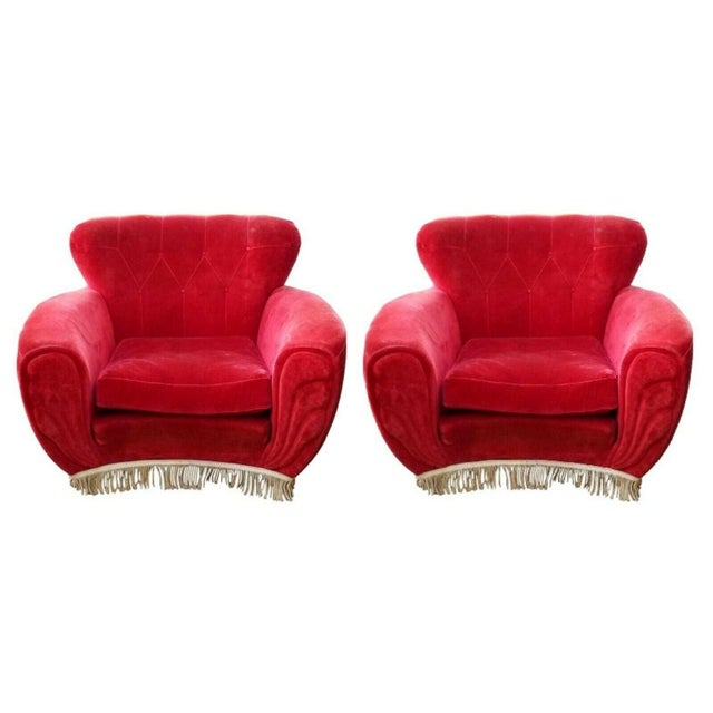 Lounge Chairs by Guglielmo Ulrich, 1940s, Set of 2 For Sale - Image 10 of 13
