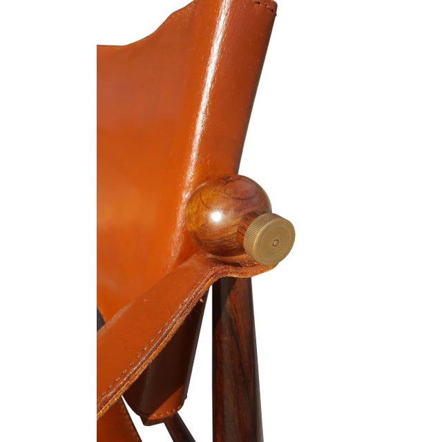 Jorge Zalszupin Mid-Century Brazilian Rosewood Safari Lounge Chair For Sale - Image 9 of 11