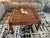 A striking mid-to-late 20th-century square coffee table executed in the timeless Asian Modern / Chinoiserie style. Built...
