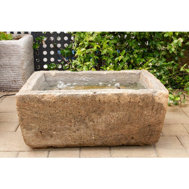 A monumental expression of "Wabi-Sabi" beauty, The Artisan’s Spring is an expansive late 19th-century water feature hand-...
