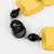Angela Caputi Yellow and Black Resin Necklace For Sale - Image 9 of 10