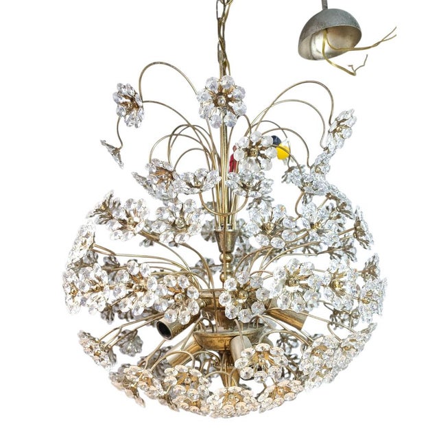 1950s Large Snowball Sputnik Chandelier by Palwa, 1950s For Sale - Image 5 of 8