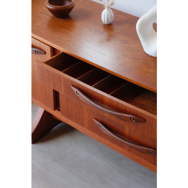 Vintage Teak Sideboard from Beautility, 1960s For Sale - Image 14 of 18