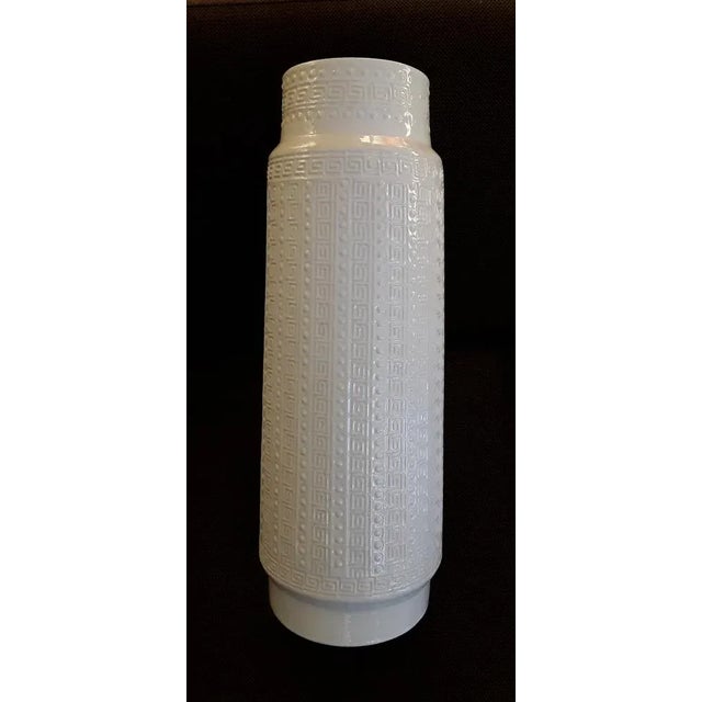 Large Vintage German Ceramic Vase from Scheurich, 1970s For Sale - Image 4 of 4