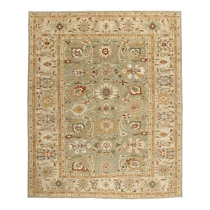 Organic Modern Persian Sultanabad Rug - 11'00 X 13'03