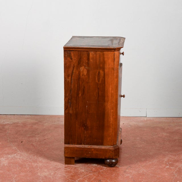 Bedside Table in Wood and Veneer For Sale - Image 12 of 18