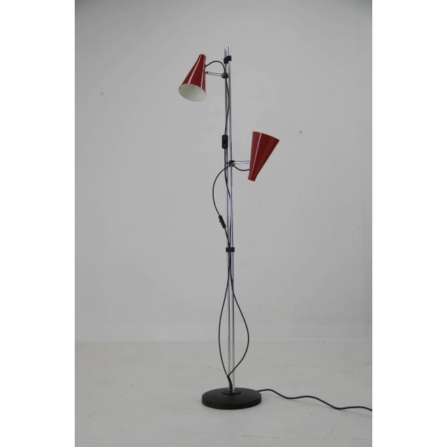 1960s Floor Lamp attributed to Hurka for Lidokov, 1960s For Sale - Image 5 of 12