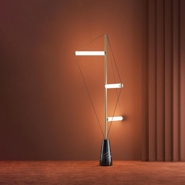 ED47.03 Floor Lamp by Edizioni Design For Sale - Image 6 of 9