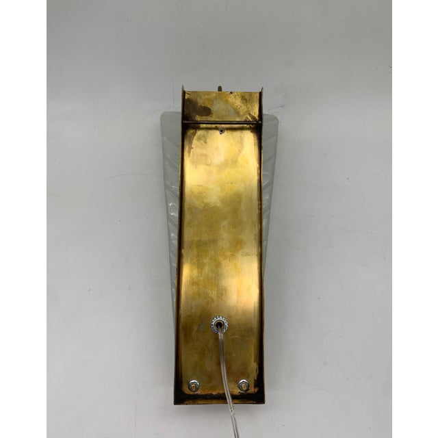 Leaf Wall Lamp attributed to Barovier, 1960 For Sale - Image 4 of 6