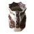 English Vintage 1940’s Mason’s Ironstone Brown and White Vista Pattern Jug For Sale - Image 3 of 7