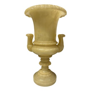 Alabaster Table Lamp, 1970s For Sale