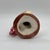 Hand-Painted Ceramic Parrot Sculpture With Iridescent Glaze For Sale - Image 10 of 10
