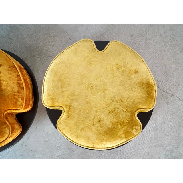 1960’s Mid-Century Modern Stackable Ottomans Stools For Sale - Image 9 of 12