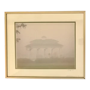 2000s "Number One, 1950 (Lavender Mist)" Impressionist Style Landscape Print by JCH, Framed