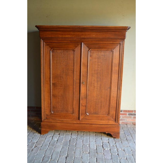 Antique French Oak Cabinet by Louis Philippe, 1850 For Sale - Image 9 of 10