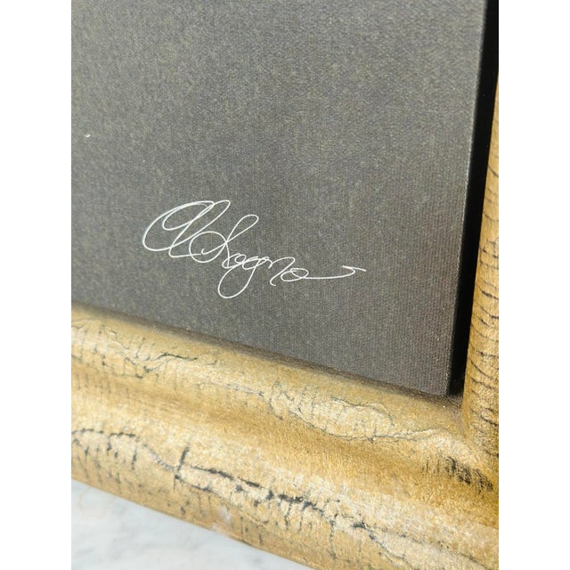 Large Coastal Gee Clay, Framed For Sale In Charleston - Image 6 of 10