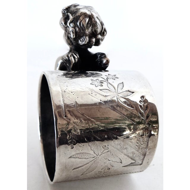 In the Victorian era family tradition each family member had their own distinctive napkin ring since the napkin was to be...