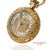 18k 750 Yellow Gold Enamel Pocket Watch Pendant Necklace For Sale In New York - Image 6 of 14