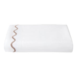 Erin Gates x Kassatex Ripple Twin Flat in Taupe For Sale