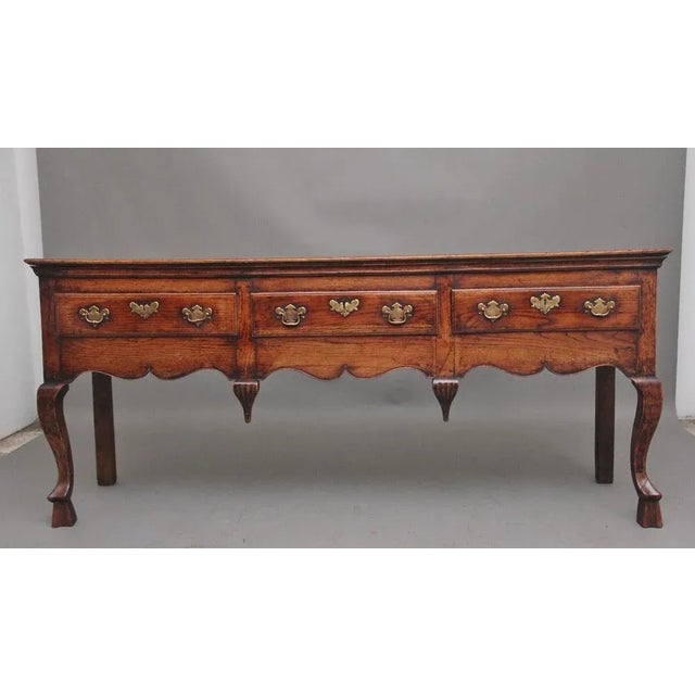 Early 18th Century Oak Dresser Base, 1740s For Sale - Image 12 of 12