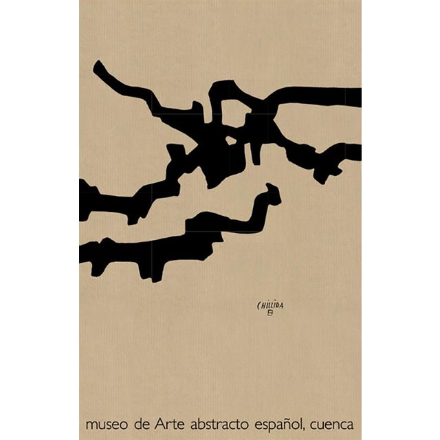 Eduardo Chillida, Marble and Lead, 1982, Offset Lithograph on Kraft Paper For Sale - Image 13 of 13