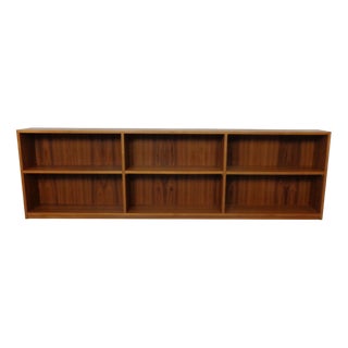 Large Freestanding Teak Bookcase, Denmark, 1960s For Sale