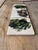 Vintage Italian Olive & Garlic Travertine Stone Coasters, Set of 3 For Sale - Image 4 of 10