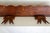 Folk Art Scalloped Wooden Shelf With Bow Brackets For Sale - Image 11 of 11