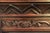 Art Deco Fireplace in Carved Teak and Wrought Iron, 1920s For Sale - Image 10 of 11