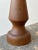 Vintage Conical Turned Pine Table Lamp With Alligatored Finish, Circa 1939 For Sale - Image 9 of 12