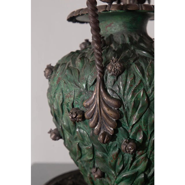 Late 19th Century Italian Vase with Copper Base and Partial Silver Plating, 1890 For Sale - Image 5 of 12