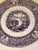 1845 transferware plate by Podmore & Walker, entitled “Washington Vase.” This purple Mulberry Pearl Stone Ware...
