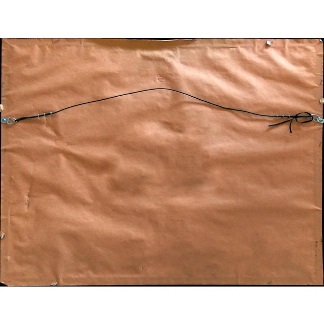 Vintage 1960's After Paul Klee "Landscape With Yellow Birds" Lithograph, Framed For Sale In Los Angeles - Image 6 of 6