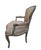 Lovely pair of late 18th-early 19th century French Louis XV style child's fauteuils/armchairs. Distressed sage green...