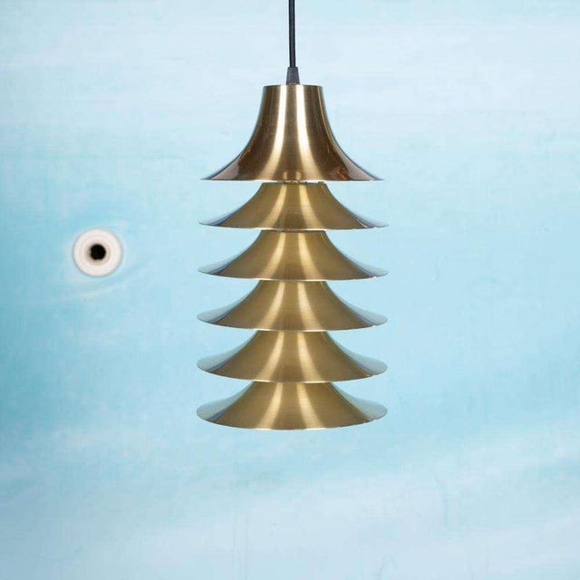 Space Age TipTop Pendant Lamp by Jørgen Gammelgaard for Fog and Mørup, 1970s For Sale - Image 3 of 5