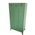 1930s Vintage Industrial French Green Locker For Sale - Image 5 of 9
