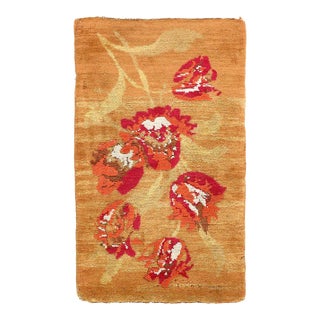 Mid 20th Century Pasargad DC Hand Knotted Tabatian Rug For Sale