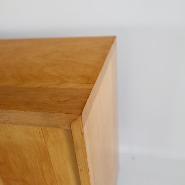 Monumental 1960s Maple Credenza For Sale - Image 9 of 12