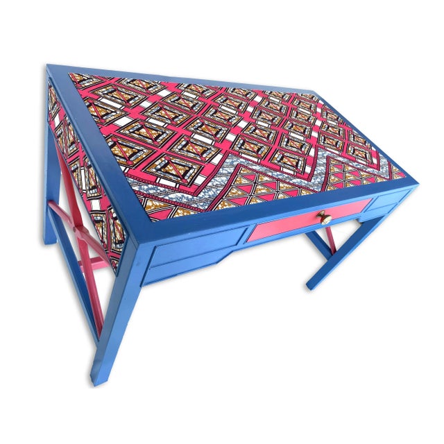 Hollywood Regency Campaign Style Writing Desk For Sale In New York - Image 6 of 13