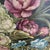 Vintage Hand-Painted Italianate Floral 3-Panel Dressing Screen Room Divider For Sale In Chicago - Image 6 of 18