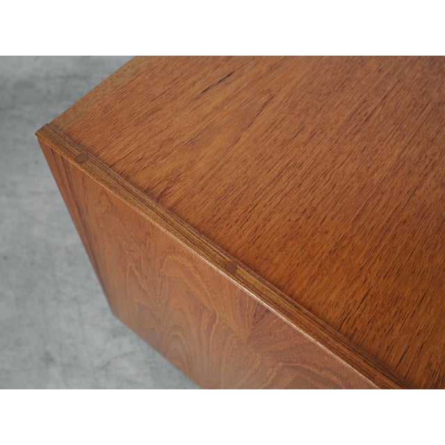 Wood Danish Teak Cabinet, 1970s For Sale - Image 7 of 12