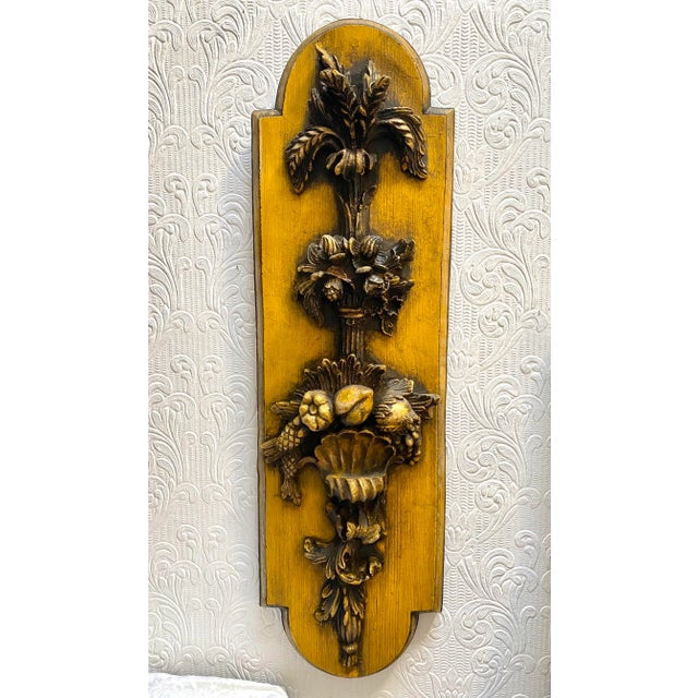 1967 Vanguard Studios Mid-Century Hollywood Regency Palm Tree Wall Art For Sale - Image 12 of 12