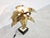 Gold Vintage Palm Table Lamp from Maison Jansen, 1970s For Sale - Image 8 of 13